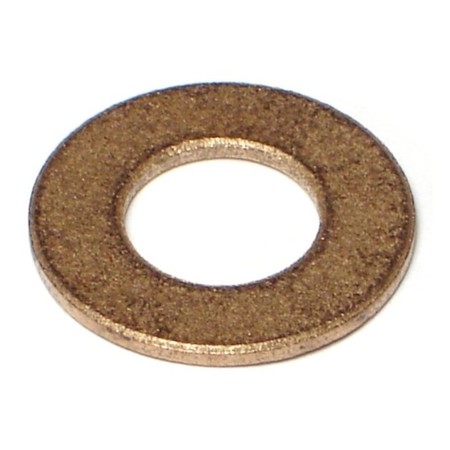 MIDWEST FASTENER 1/2" x 1" x 1/16" Bronze Machine Bushings 8PK 76326